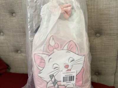 Loungefly Disney Marie Milk Tea Mini Backpack Pink The Aristocrats NEW