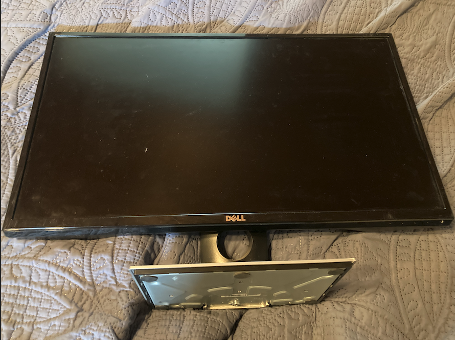 24" monitor with small nick (see picture)