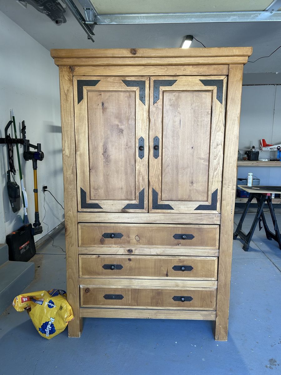 Wood Armoire