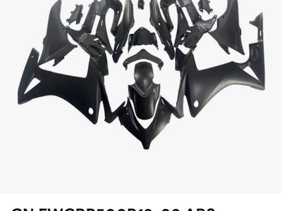 Matte Black ABS Injection Fairing Kit for Honda CBR500R 2013-2015