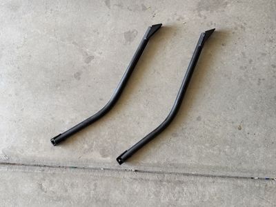 Yamaha Grizzly / Kodiak 700 OEM Rear Bumper Supports (Pair) — Brand New