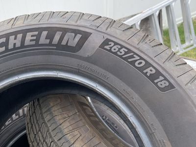 265 70 18 265/70/18 Michelin Trail Tires New Take Off.