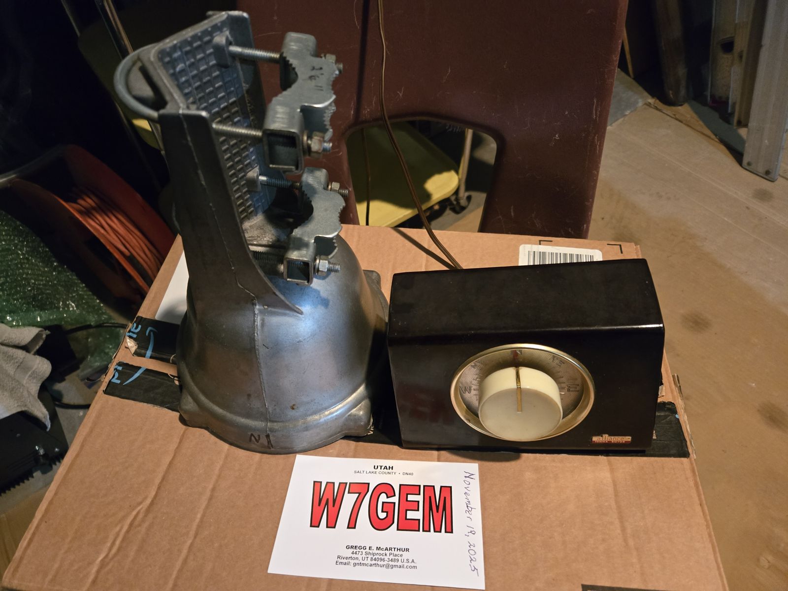 HY Gain Antenna rotor, controller and cable