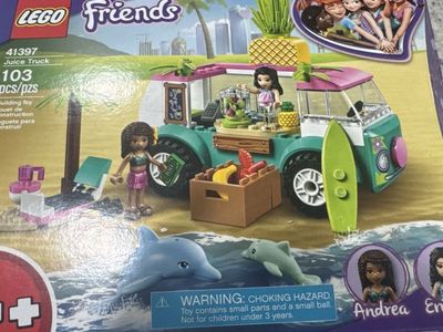 LEGO Friends 41397 Juice Truck Building Set 103 Pcs