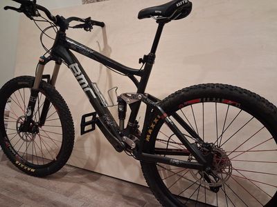 BMC Trailfox TF01 Full Suspension Mountain Bike Fox Shox Maxxis Tires WTB Saddle