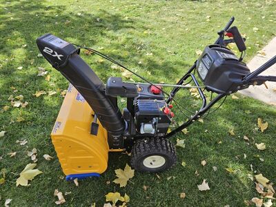 Cub Cadet snow blower