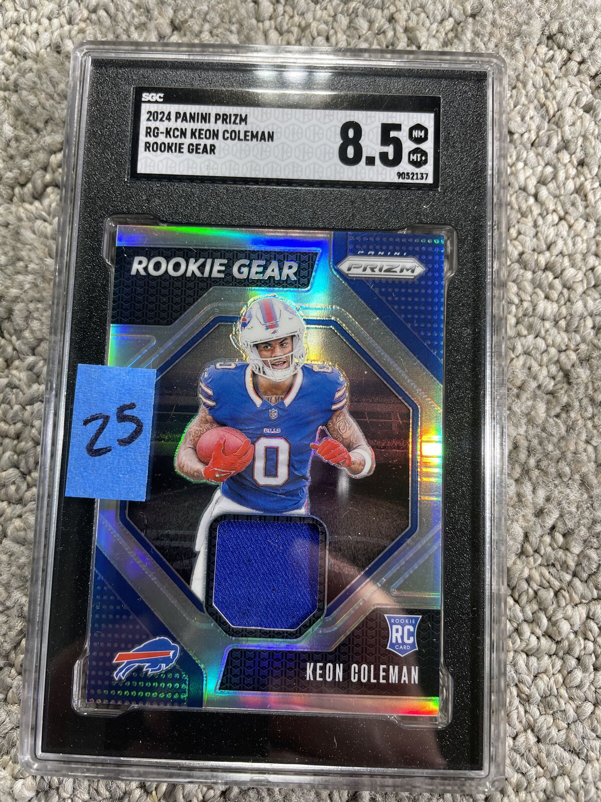 Buffalo Bills graded slabs