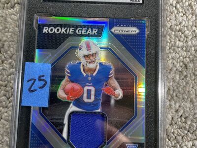 Buffalo Bills graded slabs