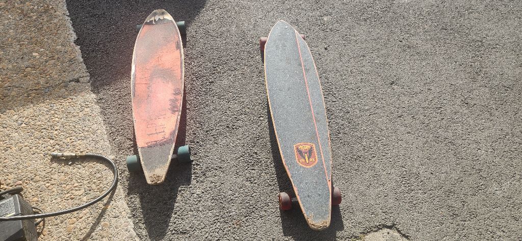 2 SKATEBOARDS - SECTOR 9, USED