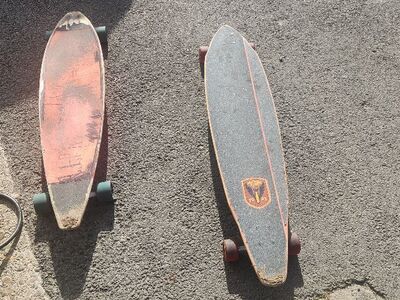 2 SKATEBOARDS - SECTOR 9, USED