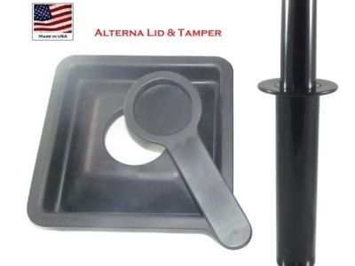 Tamper for Alterna Jar with Lid which also fits the Blendtec Jars