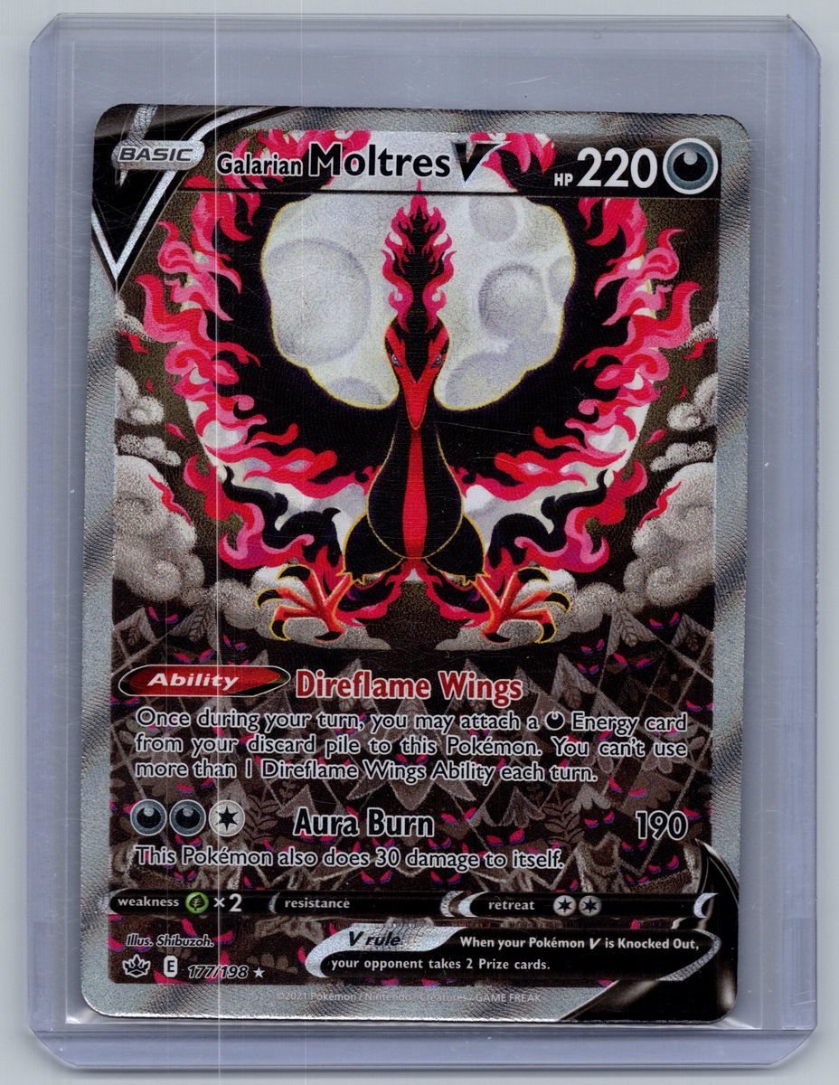 (NM) Moltres V 177/198 - Pokemon Chilling Reign