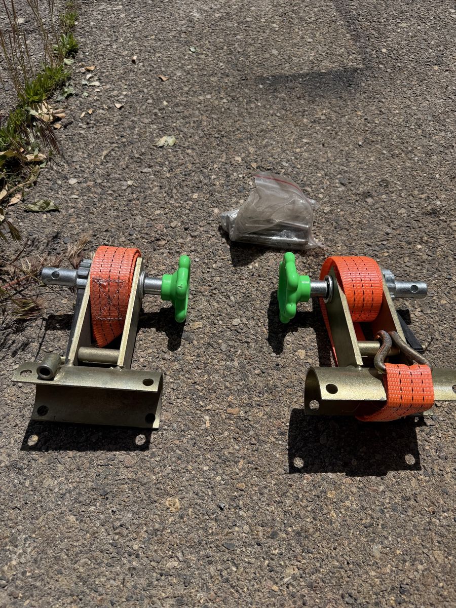 Ladder rack tie downs