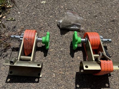 Ladder rack tie downs