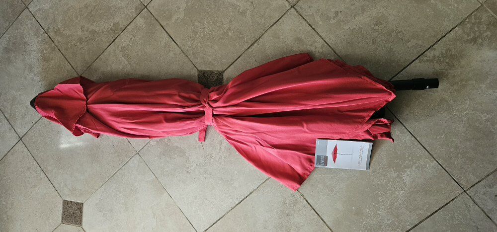 Living Accents 9Ft Tiltable Market Umbrella