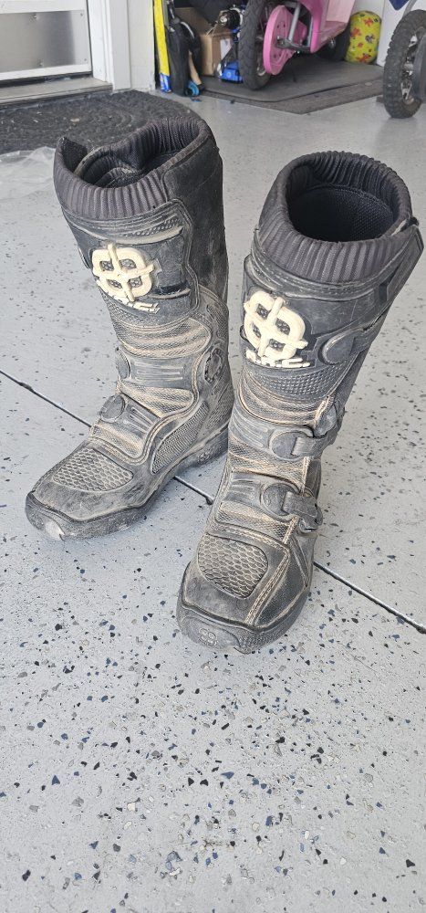 ARC CORONA Youth Off-Road Motocross Boots US/Canada Size 5 EU 38 - Black