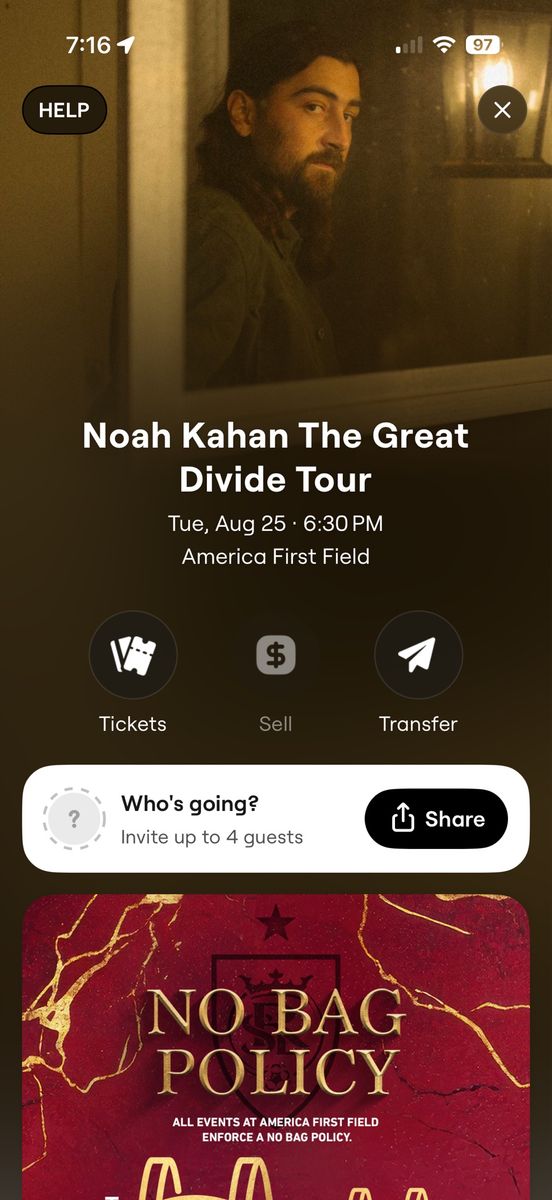 4 Noah Kahn tickets