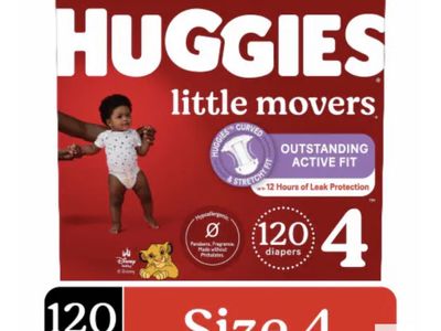 Huggies diapers size 2-4