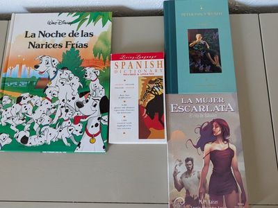 Vintage Spanish book bundle $25 for all