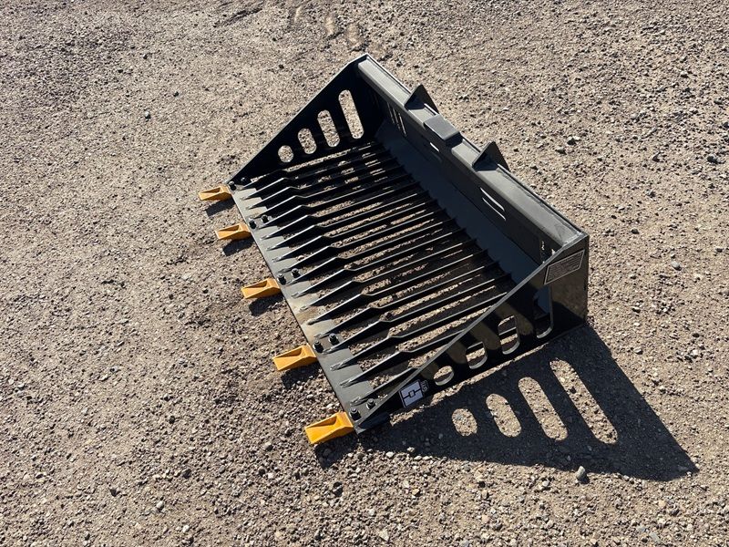 New Mini Skid Steer Rock Bucket