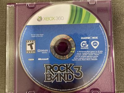 Rockband 3 Xbox 360 disc only