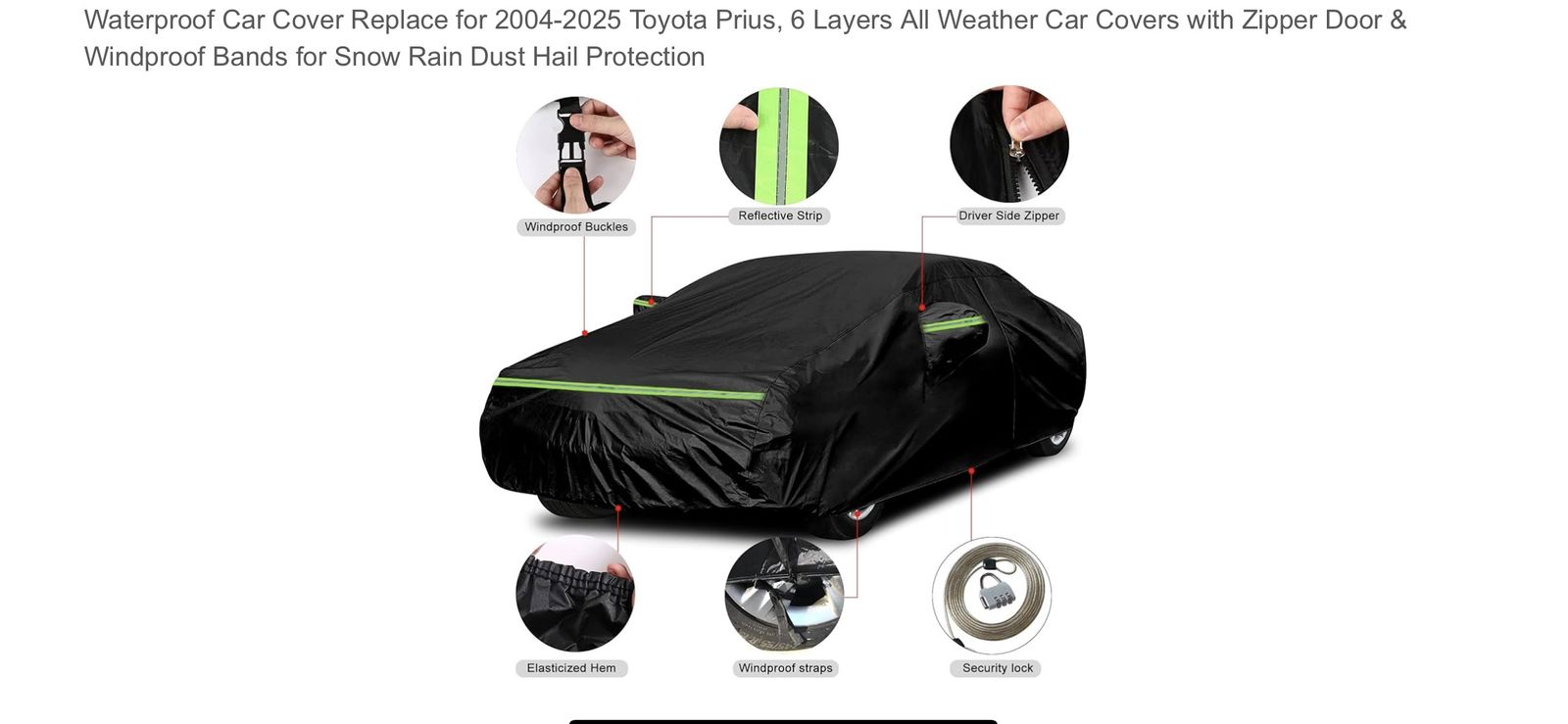 Prius car cover or similar