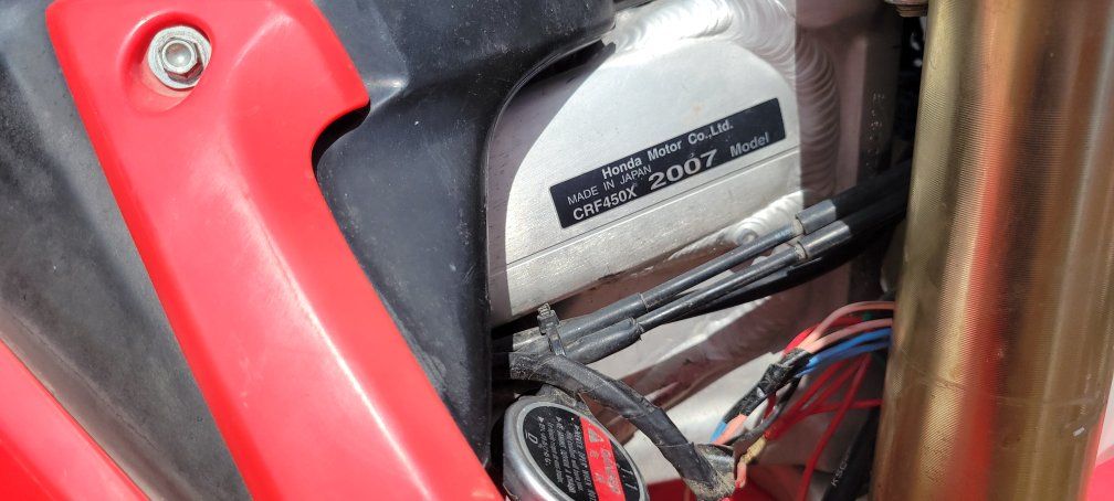 2007 Honda CRF 450X