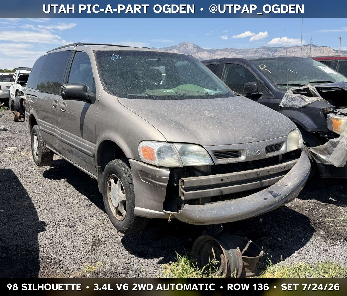 New Arrival - 1998 Oldsmobile Silhouette Parts - UTPAP Ogden