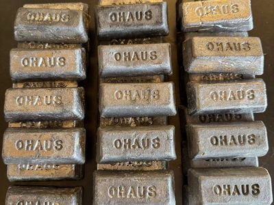 Ohaus 1lb. Lead Ingots For Reloading