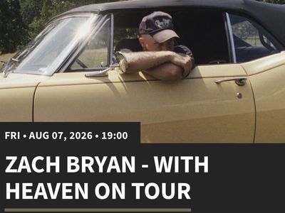 Zach Bryan - With Heaven On Tour - Rice-Eccles Stadium - 2 FLRGA Tickets