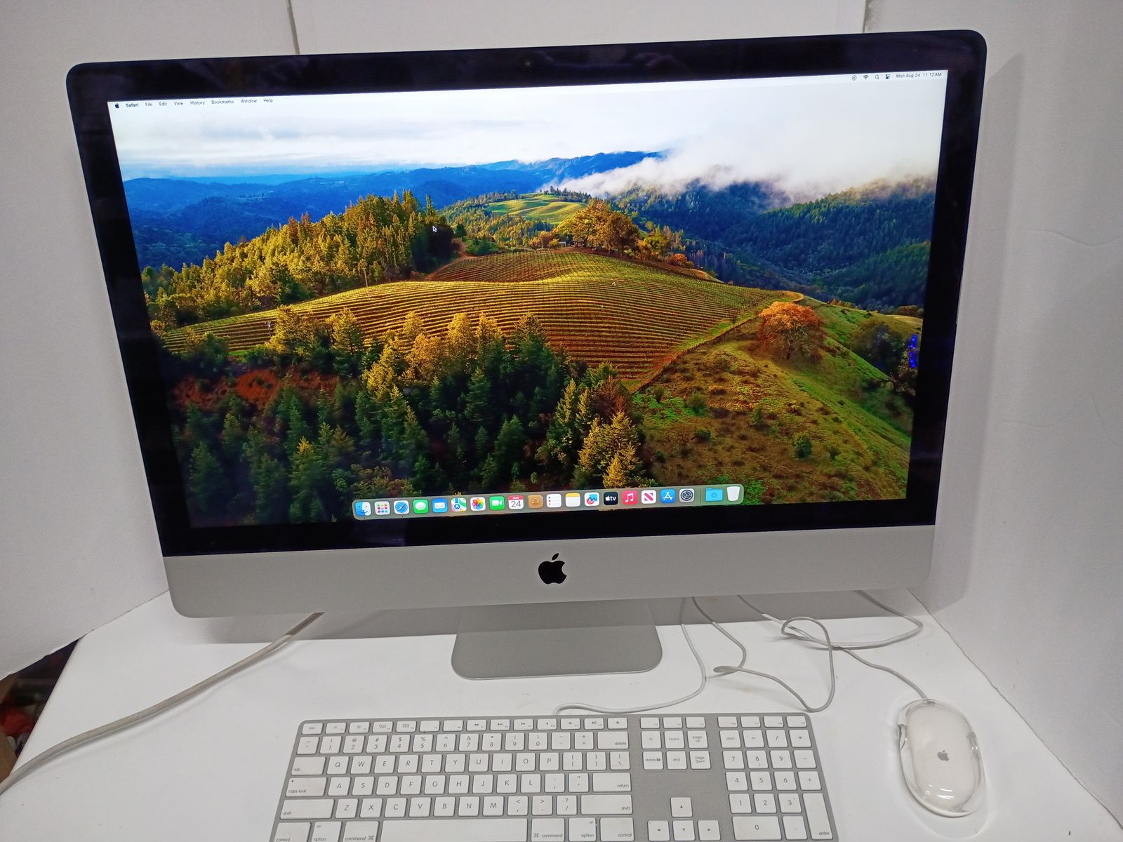 iMac 27" Model A1419 EMC: 2639  3.4Ghz i5 macOS Sonoma 14.8.9 HD 1TB Memory 32GB RAM