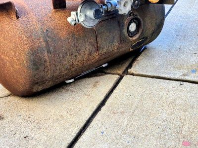 RV propane tank