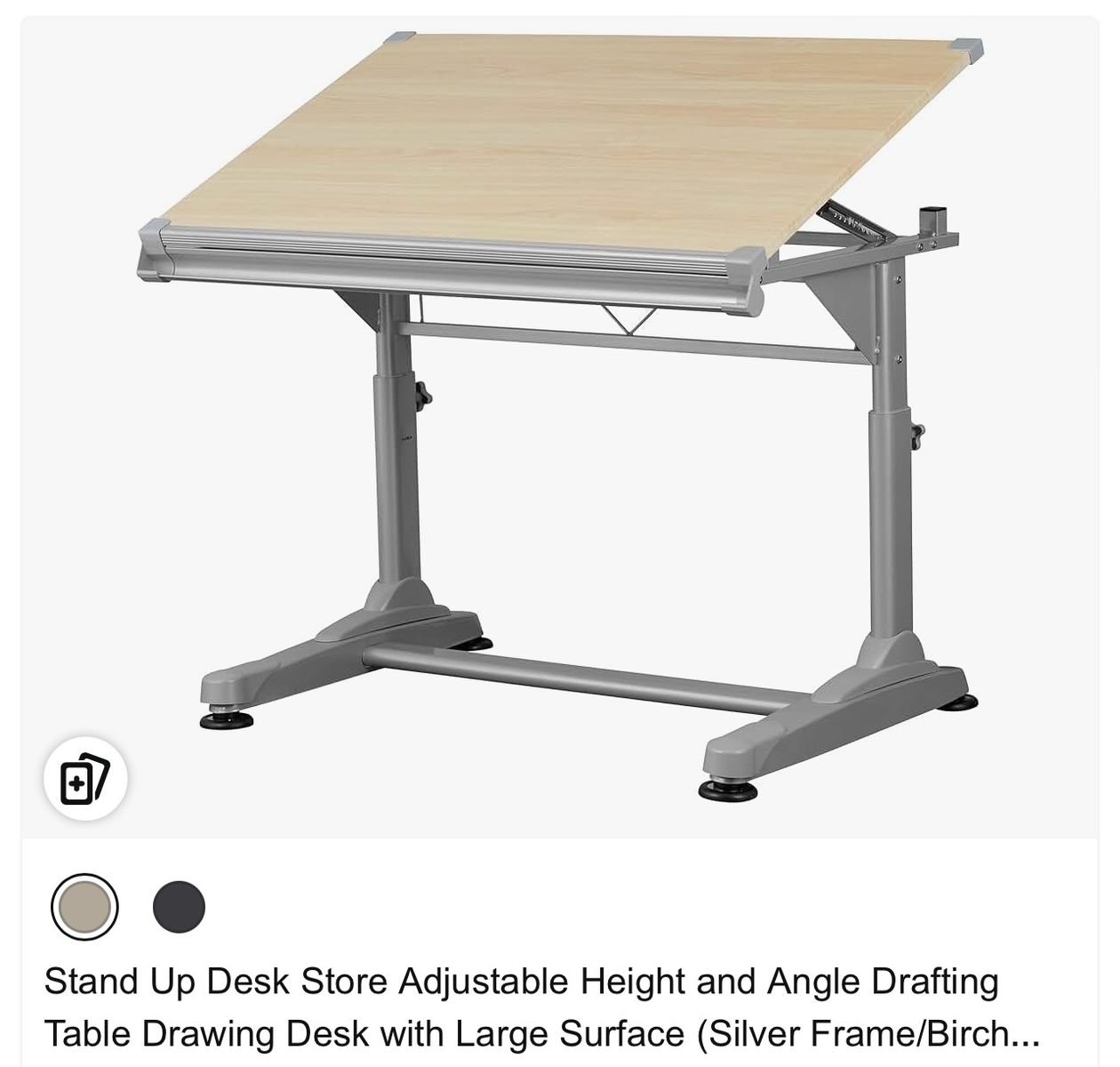 Adjustable desk/ 90degree tilt drafting table