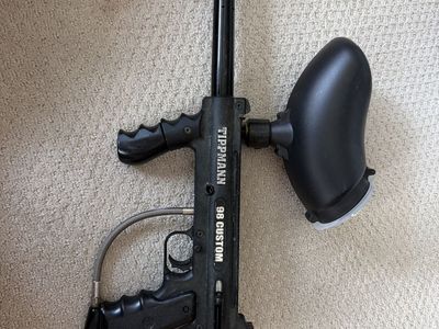 Tippmann 98 Custom Paintball Marker with Hopper
