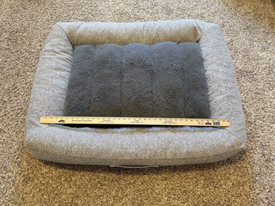 Large Dog Pet Bed 32" x 42"- Removable & Washable Cover