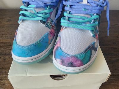 Nike SB Dunk Low x Futura Laboratories Bleached Aqua Size 12