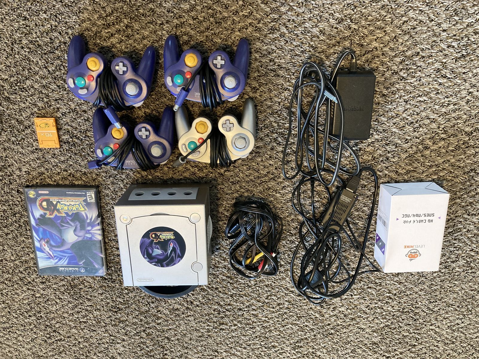 Pokemon Gale of Darkness GameCube and Game