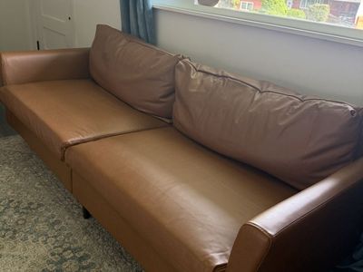 Faux Leather couch