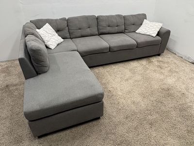 Grey Fabric sectional