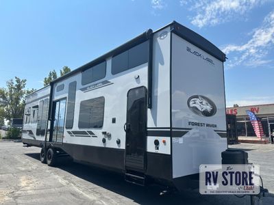 2027 Forest River RV Cherokee Timberwolf Black Label 39JMBL Destination Trailer Front Bath|Kitchen Island|Loft|Rear Living