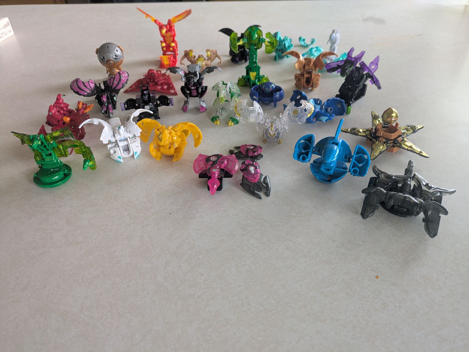 Bakugan and cards