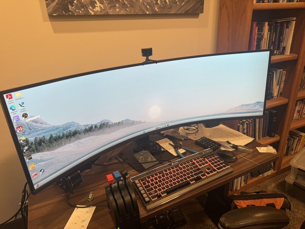 Samsung Odyssey G9 240hz 1ms 5120x1440