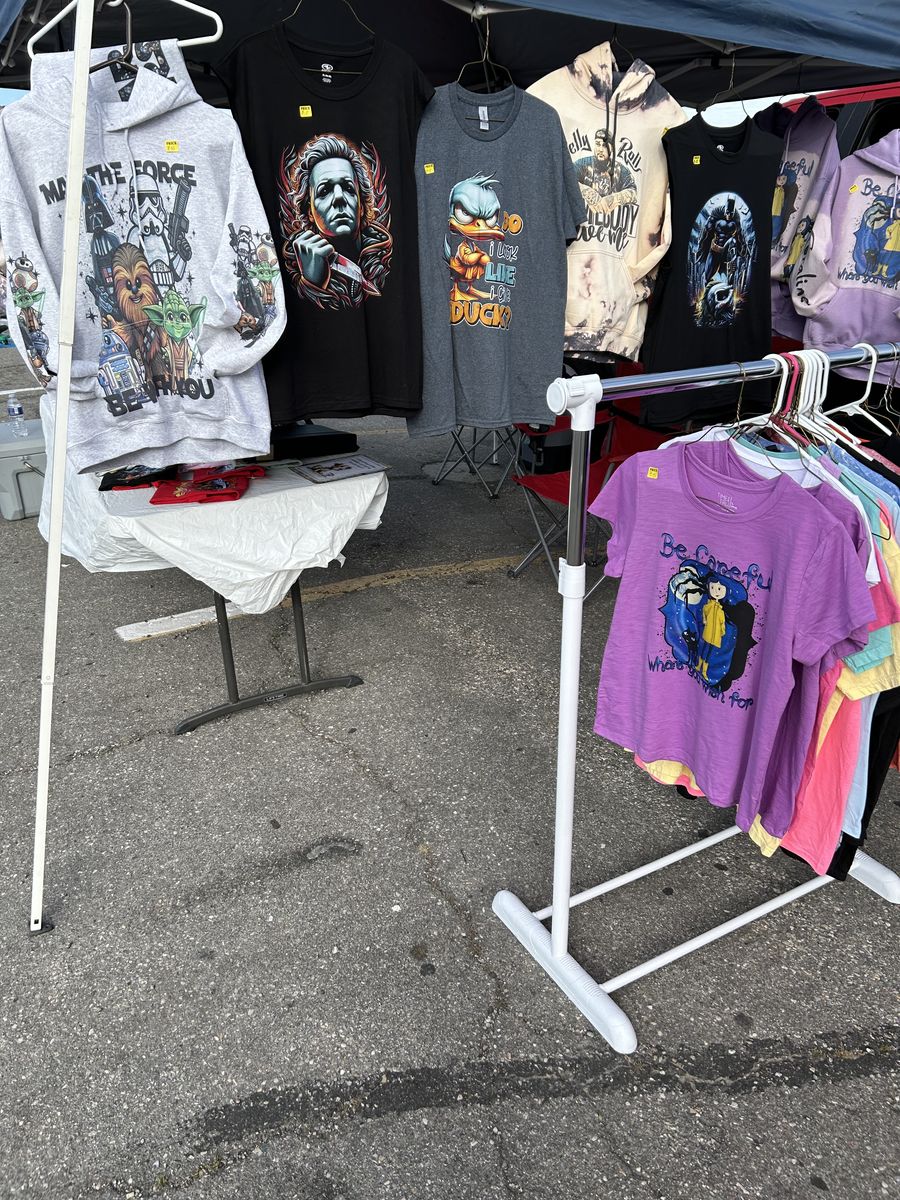Custom hoodies, T- shirts and tumblers 