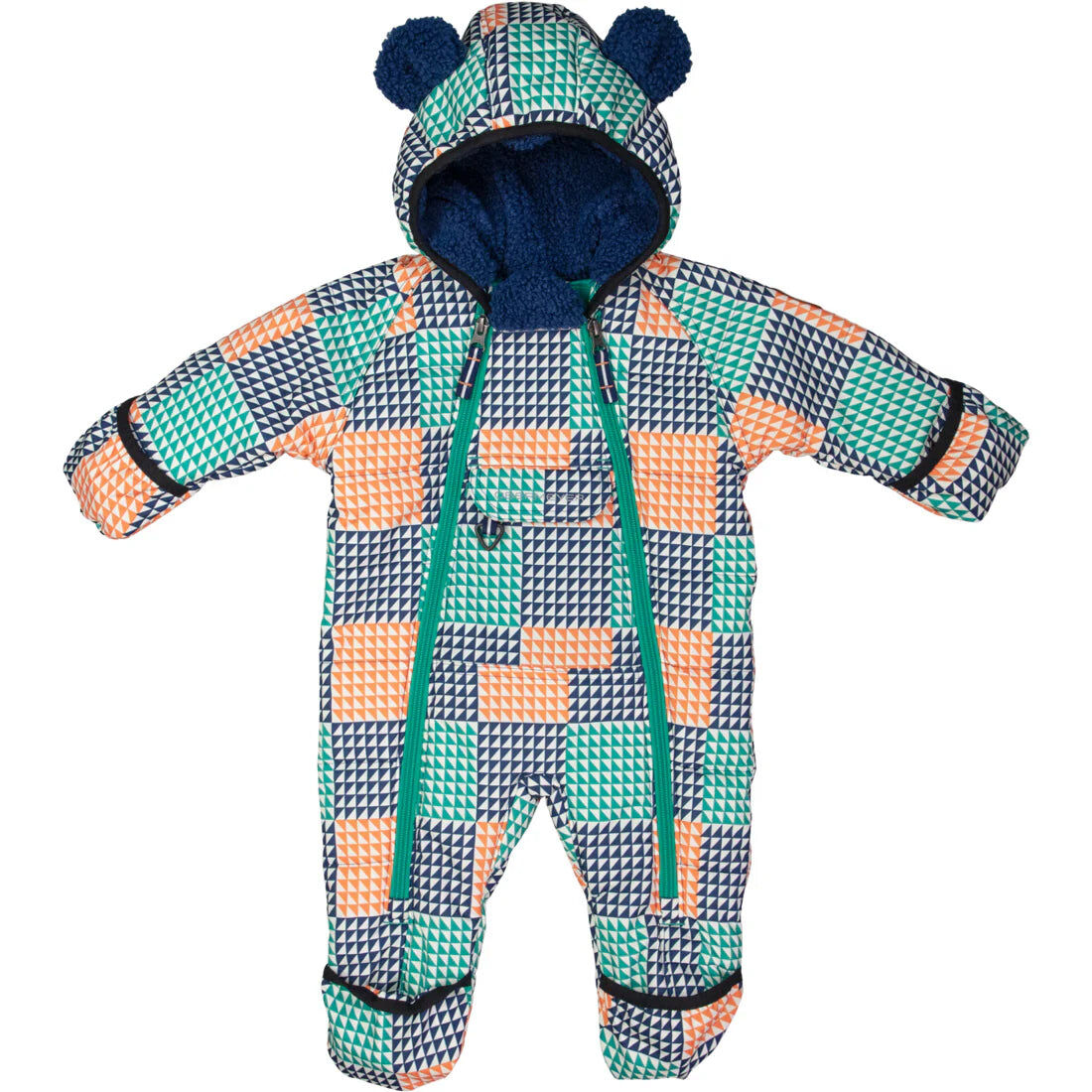 Obermeyer Toddler Kleine Bunting Suit - Flying Geese