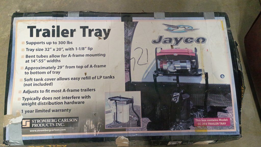 trailer tray