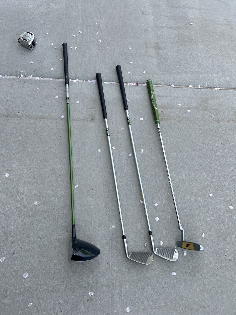 Left Hand Golf Clubs With Carry Bag