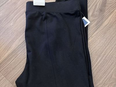 NWT Women’s Black XXL Elastic Waist Pants