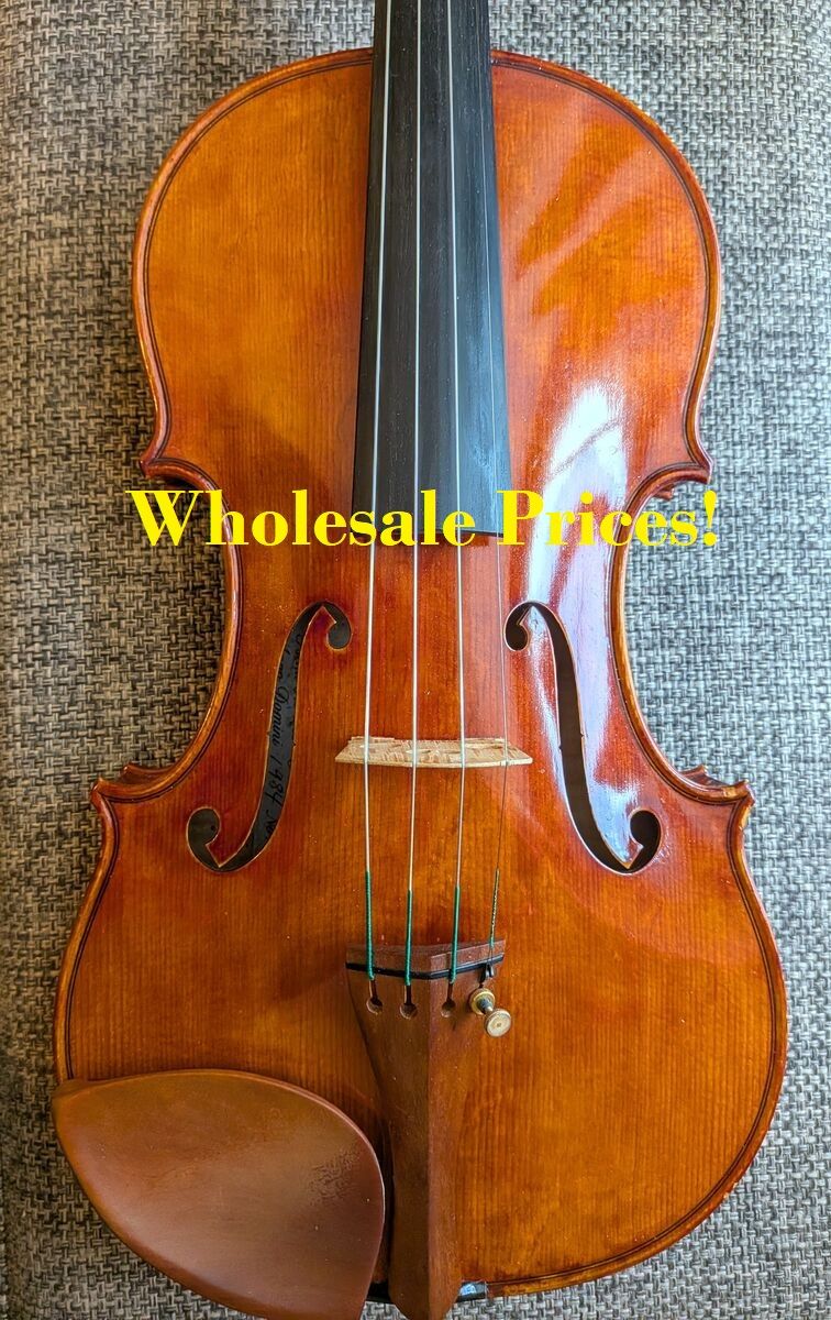 1984 Tschu Ho Lee, Chicago 4/4 Violin, Master Maker & Teacher at Violin-Making School