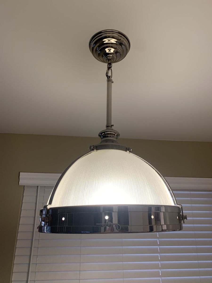 RH Clemson Prismatic Pendant Light 14”