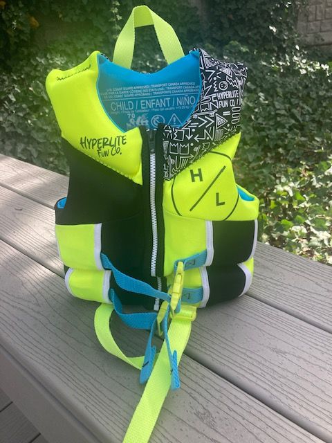 HYPERLITE Neoprene Life Jacket CHILD (30-50 lb.)   $20